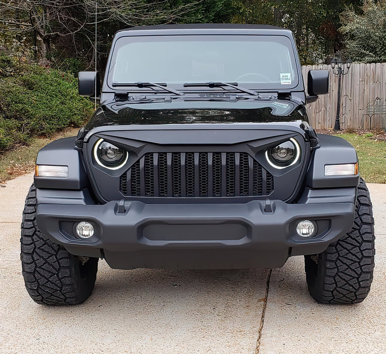 Oracle Lighting 5839-023 Oculus Switchback Bi-LED Projector Headlights for Jeep JL / Gladiator JT - Truck Part Superstore