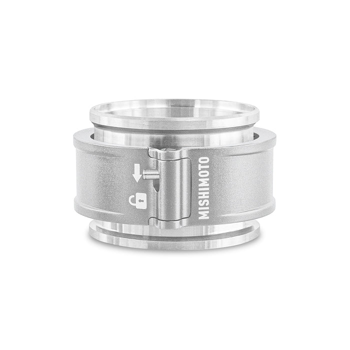 Mishimoto MMCLAMP-QD-25CL Quick Release Clamp Assembly, 2.5in Silver - Truck Part Superstore