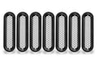 Oracle Lighting 5840-504 Vertical Mesh Inserts for Vector Grill - Truck Part Superstore