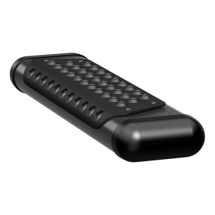 Luverne 584026 O-Mega II 6in. Oval Receive Hitch Step-Black - Truck Part Superstore