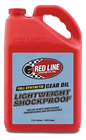 Red Line Oil 58405 Gear Oil Synthetic Lightweight Shockproof 1 Gallon Red Line Oil - Truck Part Superstore