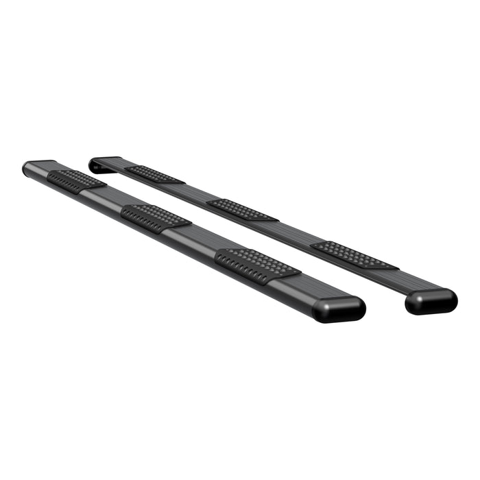 Luverne 584125 125in. O-Mega II 6in. Oval Steps-Black - Truck Part Superstore