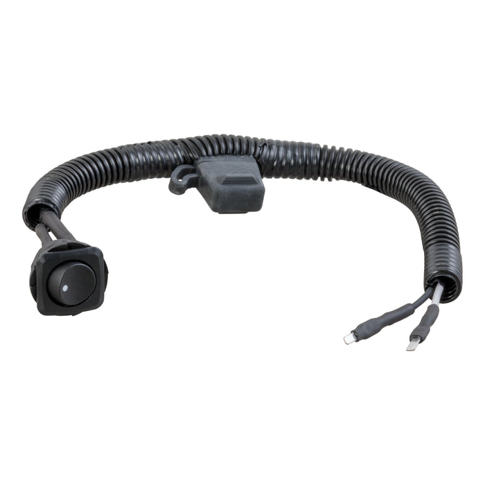 CURT 58435 CURT 58435 Short-Lead Mini Fuse Bypass Switch for RV Dinghy Towing - Truck Part Superstore