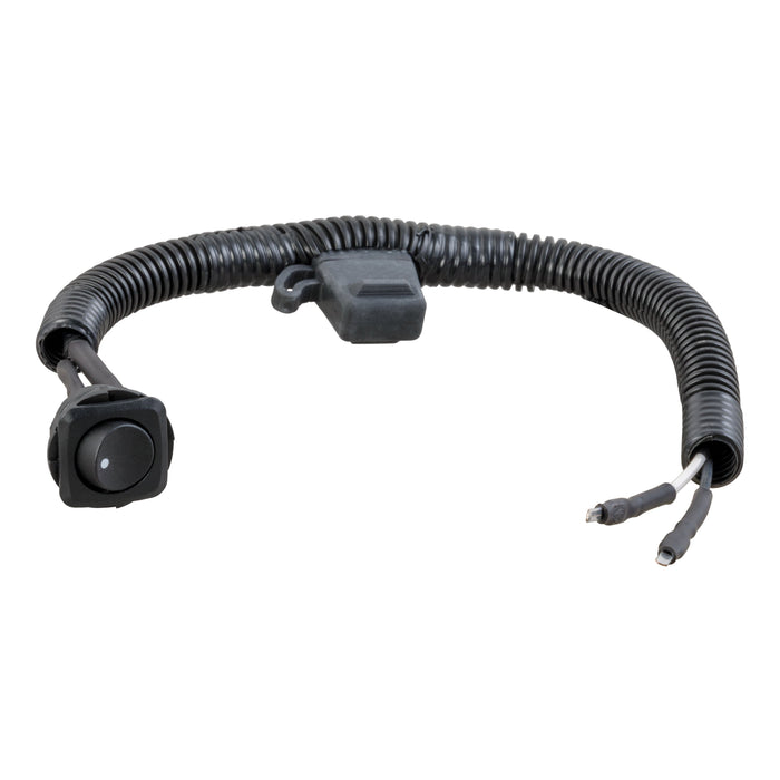 CURT 58445 CURT 58445 Long-Lead Mini Fuse Bypass Switch for RV Dinghy Towing - Truck Part Superstore