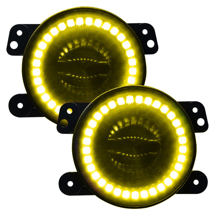 Oracle Lighting 5846-334 ORACLE Lighting Jeep JK/JL/JT High Performance 20W LED Fog Lights - Truck Part Superstore