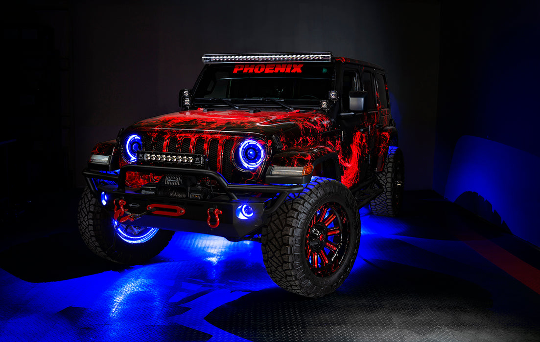 Oracle Lighting 5846-334 ORACLE Lighting Jeep JK/JL/JT High Performance 20W LED Fog Lights - Truck Part Superstore