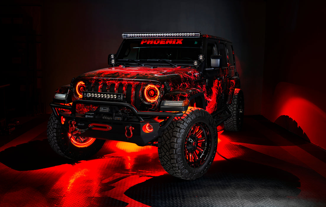 Oracle Lighting 5846-334 ORACLE Lighting Jeep JK/JL/JT High Performance 20W LED Fog Lights - Truck Part Superstore