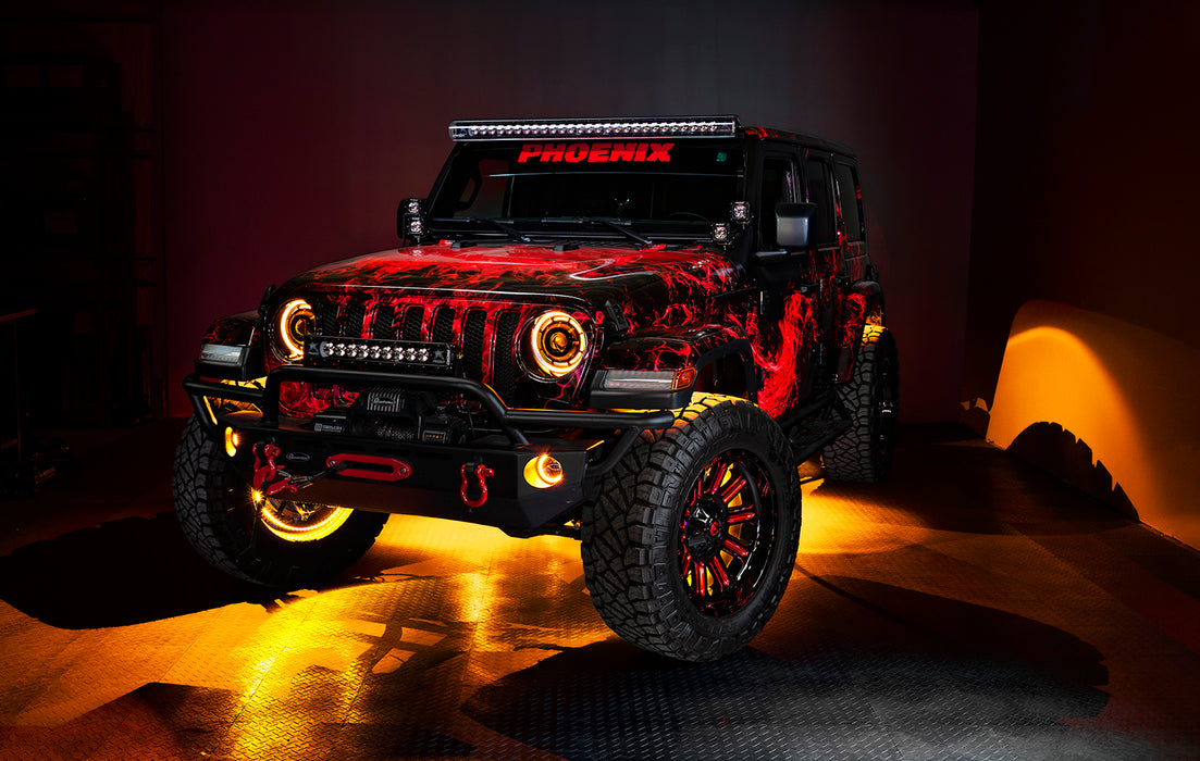 Oracle Lighting 5846-334 ORACLE Lighting Jeep JK/JL/JT High Performance 20W LED Fog Lights - Truck Part Superstore