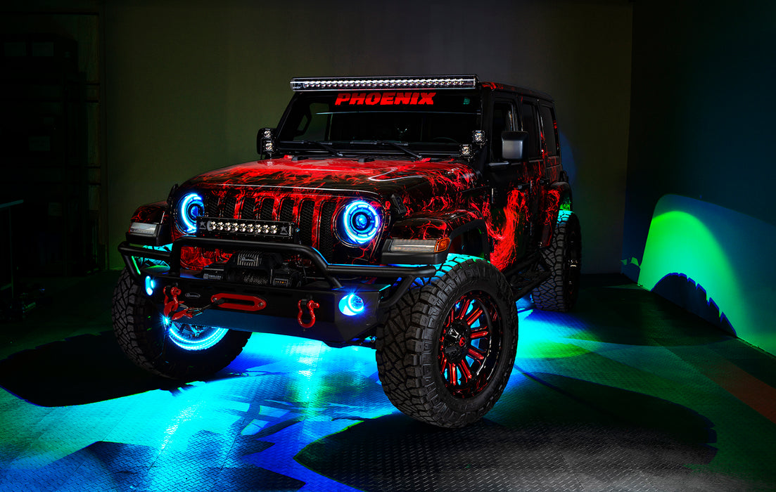 Oracle Lighting 5846-334 ORACLE Lighting Jeep JK/JL/JT High Performance 20W LED Fog Lights - Truck Part Superstore