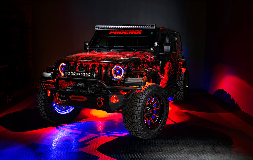 Oracle Lighting 5846-334 ORACLE Lighting Jeep JK/JL/JT High Performance 20W LED Fog Lights - Truck Part Superstore