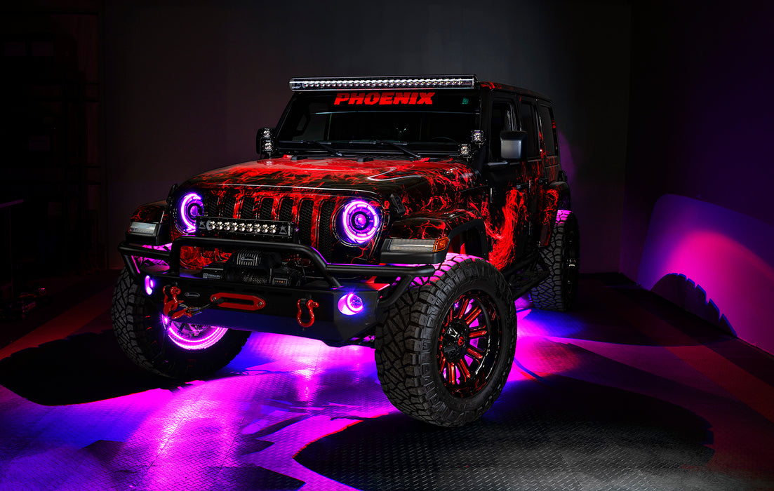 Oracle Lighting 5846-334 ORACLE Lighting Jeep JK/JL/JT High Performance 20W LED Fog Lights - Truck Part Superstore