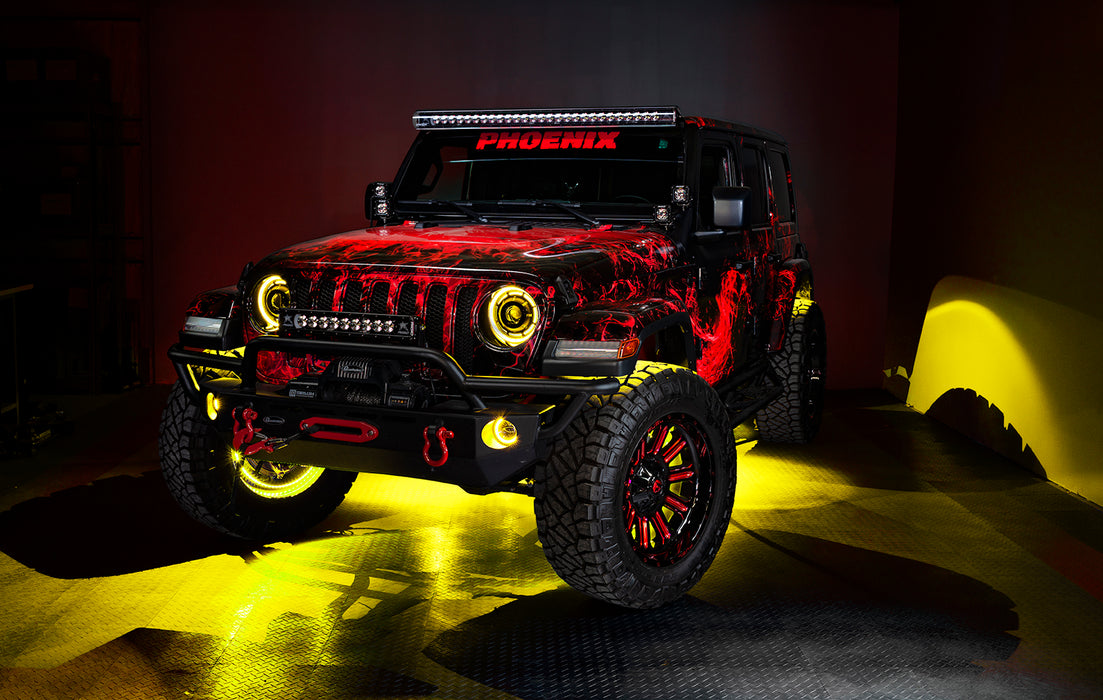 Oracle Lighting 5846-334 ORACLE Lighting Jeep JK/JL/JT High Performance 20W LED Fog Lights - Truck Part Superstore