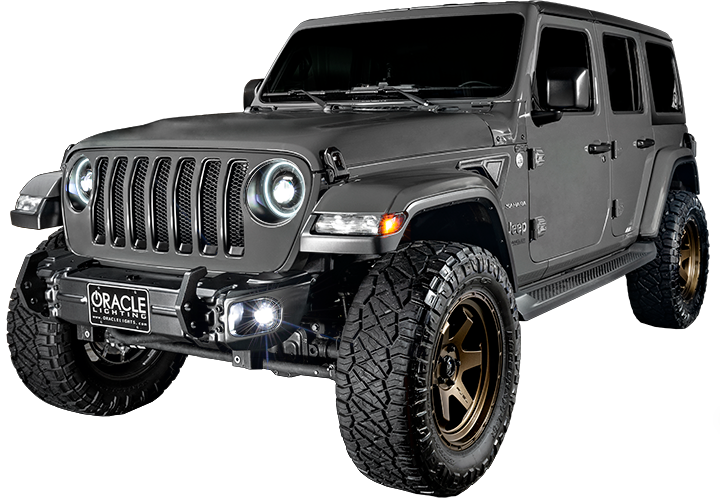 Oracle Lighting 5847-001 Jeep Wrangler JL/Gladiator JT Sport High Performance 20W LED Fog Lights - Truck Part Superstore