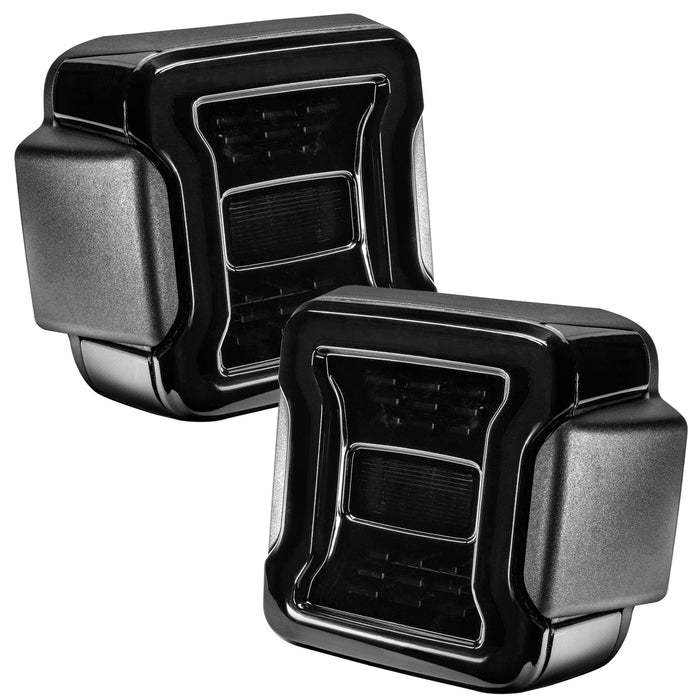 Oracle Lighting 5852-504 Black Series LED Tail Lights - Truck Part Superstore