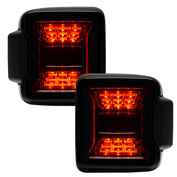 Oracle Lighting 5852-504 Black Series LED Tail Lights - Truck Part Superstore