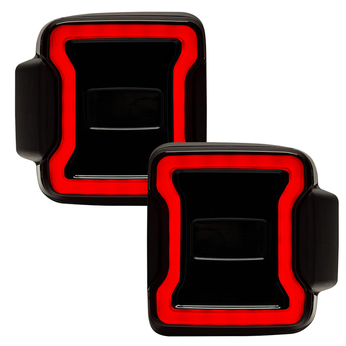 Oracle Lighting 5852-504 Black Series LED Tail Lights - Truck Part Superstore