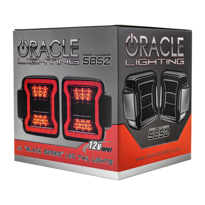 Oracle Lighting 5852-504 Black Series LED Tail Lights - Truck Part Superstore