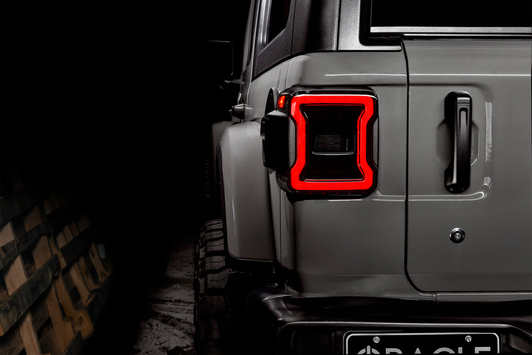 Oracle Lighting 5852-504 Black Series LED Tail Lights - Truck Part Superstore