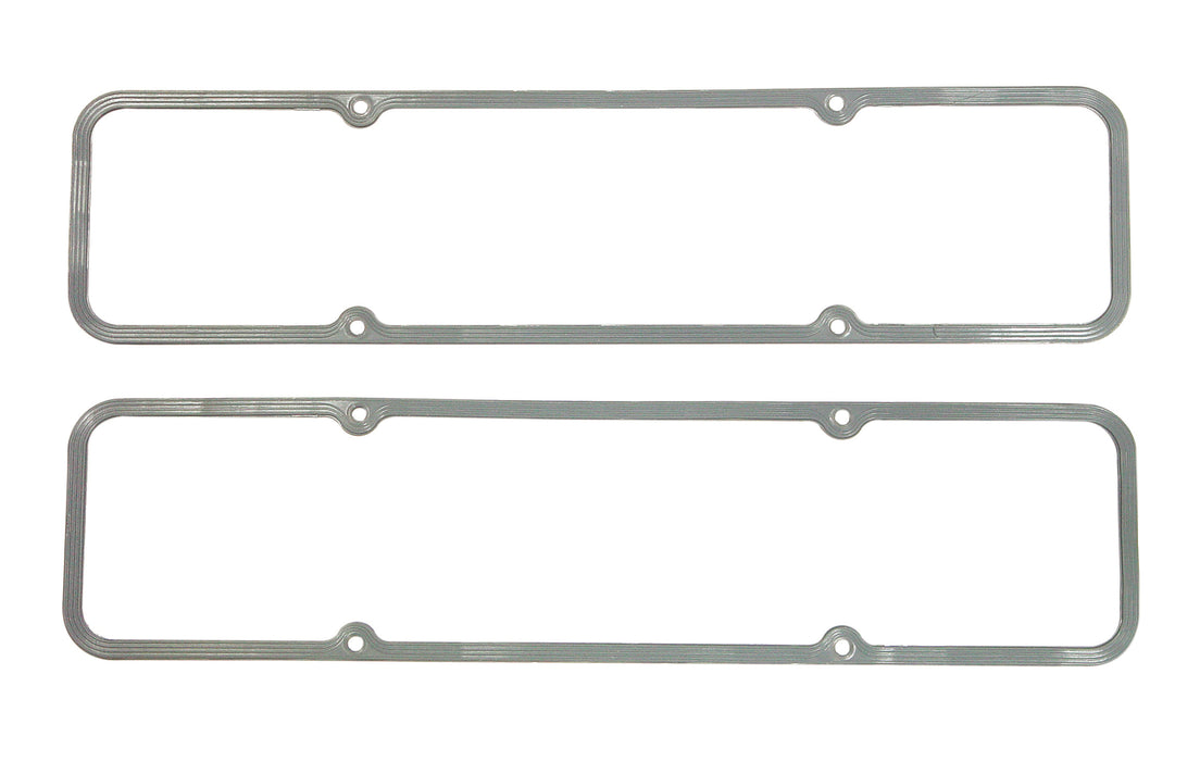 Mr Gasket 5853G Ultra Seal Valve Cover Gasket Set; 3/16 in. Thick; w/o Locating Tabs; Oval Port; - Truck Part Superstore