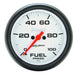 AutoMeter 5863 GAUGE; FUEL PRESSURE; 2 5/8in.; 100PSI; DIGITAL STEPPER MOTOR; PHANTOM - Truck Part Superstore