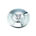 Grant 5867 Banjo Style Billet Horn Button; Polished w/V-8 Logo; - Truck Part Superstore