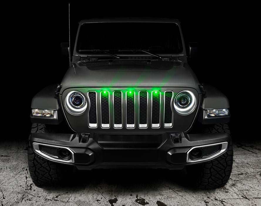 Oracle Lighting 5871-004 Pre-Runner Style LED Grill Kit, Green - Truck Part Superstore