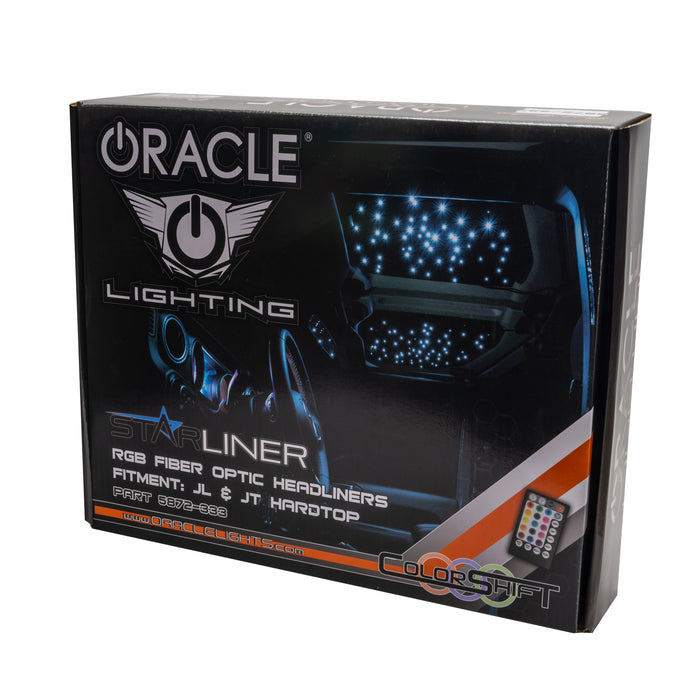 Oracle Lighting 5872-333 StarLINER ColorSHIFT Fiber Optic Hardtop Headliner for Wrangler JL / Gladiator - Truck Part Superstore