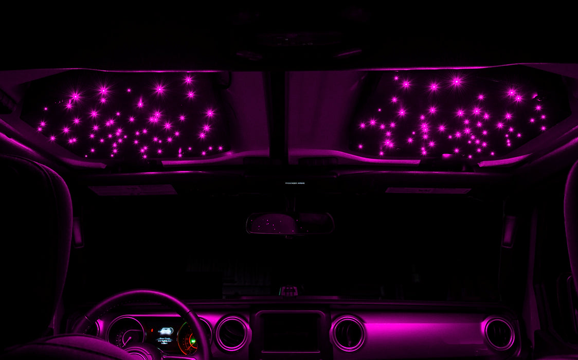 Oracle Lighting 5872-333 StarLINER ColorSHIFT Fiber Optic Hardtop Headliner for Wrangler JL / Gladiator - Truck Part Superstore