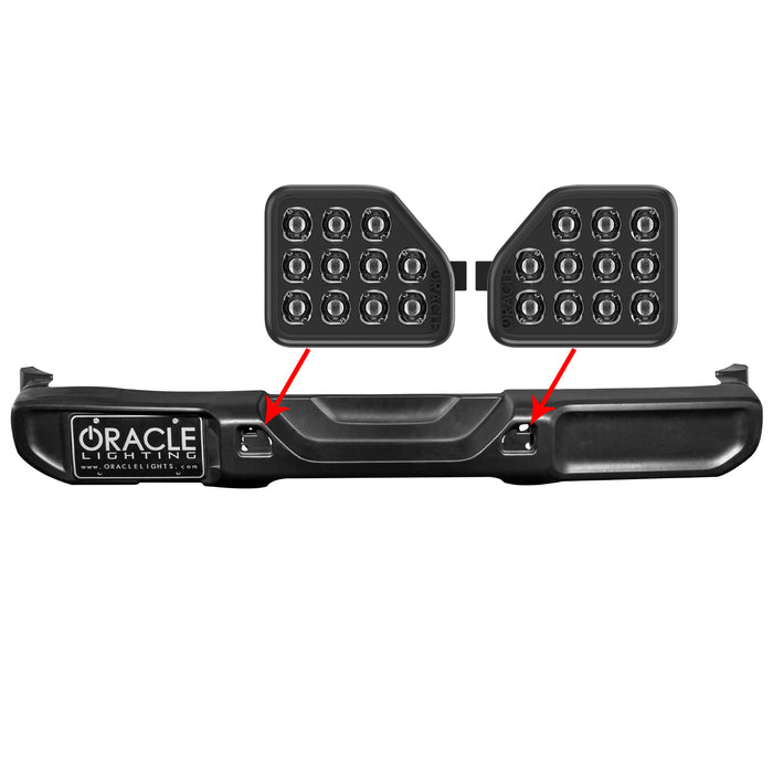 Oracle Lighting 5874-504 high-output replacement auxiliary LED reverse lights. - Truck Part Superstore
