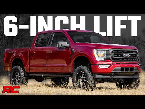 Rough Country 58750 6 Inch Lift Kit Vertex 2021 Ford F-150 4WD Rough Country - Truck Part Superstore