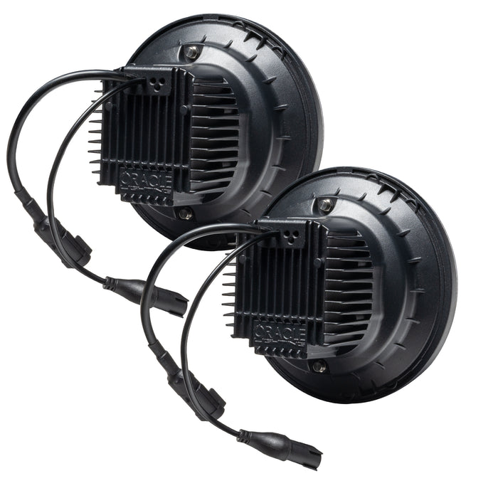 Oracle Lighting 5876-023 ORACLE OculusTM 7" Switchback Bi-LED Projector Headlights for Jeep Wrangler JK - Truck Part Superstore
