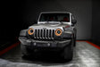Oracle Lighting 5876-023 ORACLE OculusTM 7" Switchback Bi-LED Projector Headlights for Jeep Wrangler JK - Truck Part Superstore