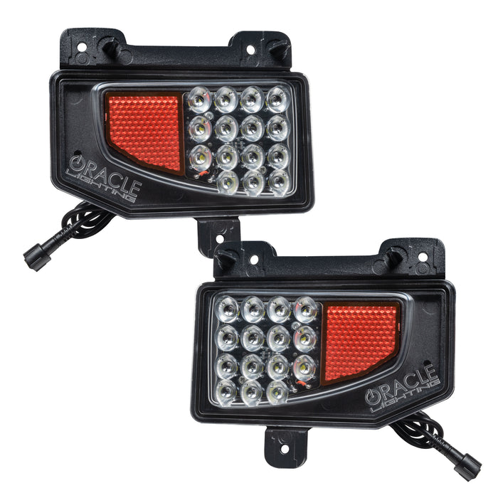 Oracle Lighting 5878-504 ORACLE Lighting Rear Bumper LED Reverse Lights for Jeep Gladiator JT - Truck Part Superstore