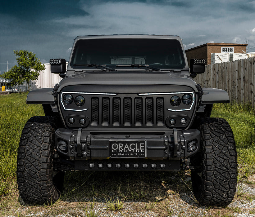 Oracle Lighting 5883-001 Skid Plate w/ Integrated LED Emitters - Clear Lens - Truck Part Superstore