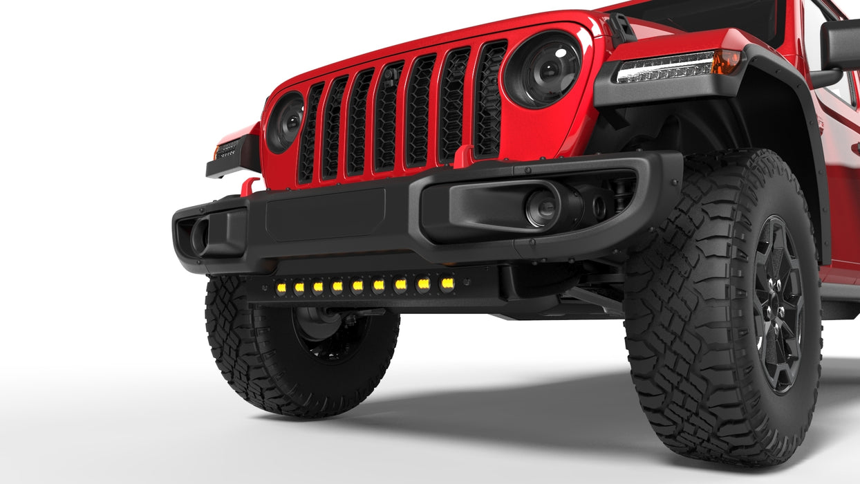 Oracle Lighting 5883-006 Skid Plate w/ Integrated LED Emitters - Yellow Lens - Truck Part Superstore