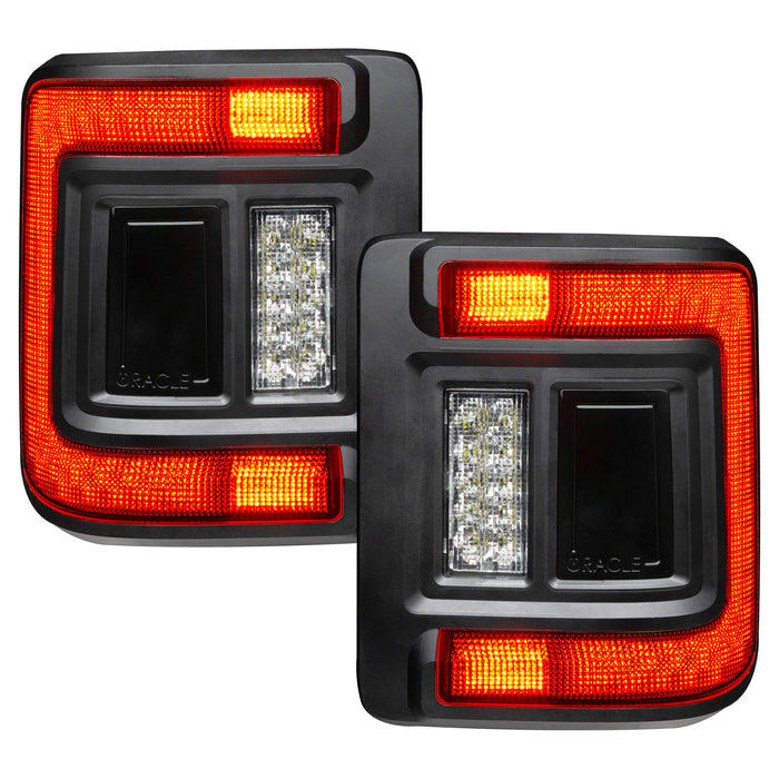 Oracle Lighting 5884-504 Flush Mount LED Tail Lights for Jeep Wrangler JL - Truck Part Superstore