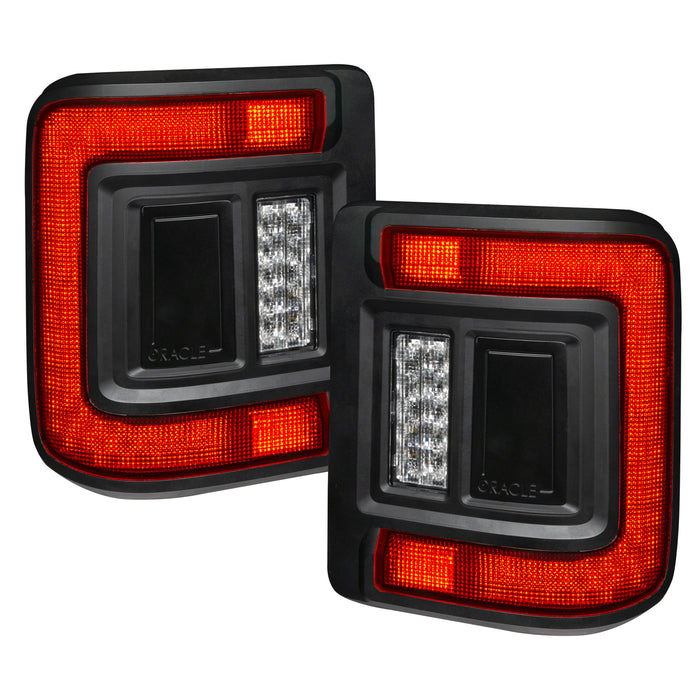 Oracle Lighting 5884-504 Flush Mount LED Tail Lights for Jeep Wrangler JL - Truck Part Superstore