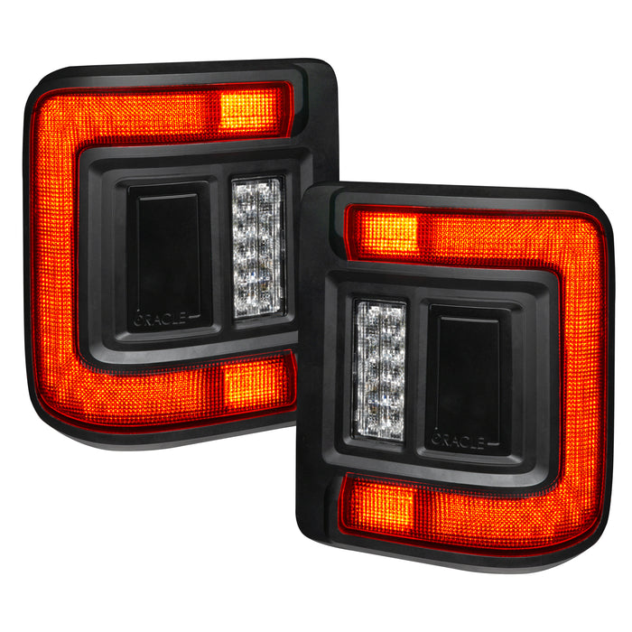 Oracle Lighting 5884-504 Flush Mount LED Tail Lights for Jeep Wrangler JL - Truck Part Superstore