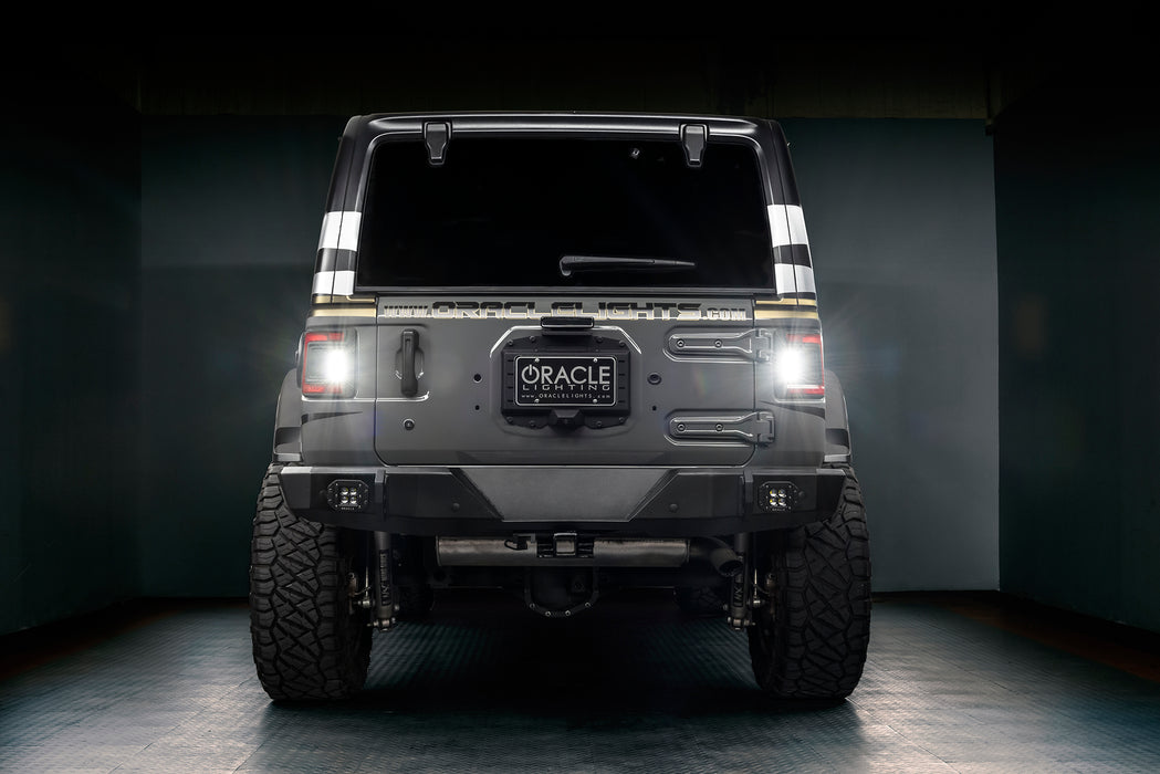 Oracle Lighting 5884-504 Flush Mount LED Tail Lights for Jeep Wrangler JL - Truck Part Superstore