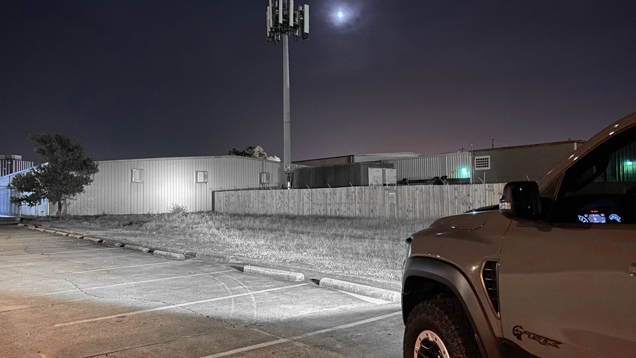 Oracle Lighting 5885-001 2019-2022 RAM Rebel/TRX Front Bumper Flush LED Light Bar System - Truck Part Superstore