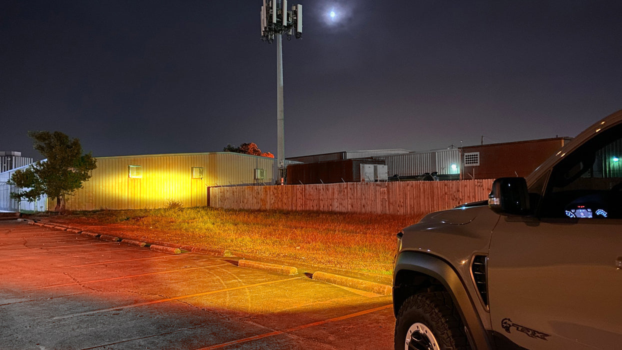 Oracle Lighting 5885-005 ORACLE Lighting 2019-2022 RAM Rebel/TRX Front Bumper Flush LED Light Bar System - Truck Part Superstore