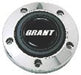 Grant 5885 Signature Horn Button; w/Grant Logo; Billet Style Trim Ring; w/Screws; - Truck Part Superstore