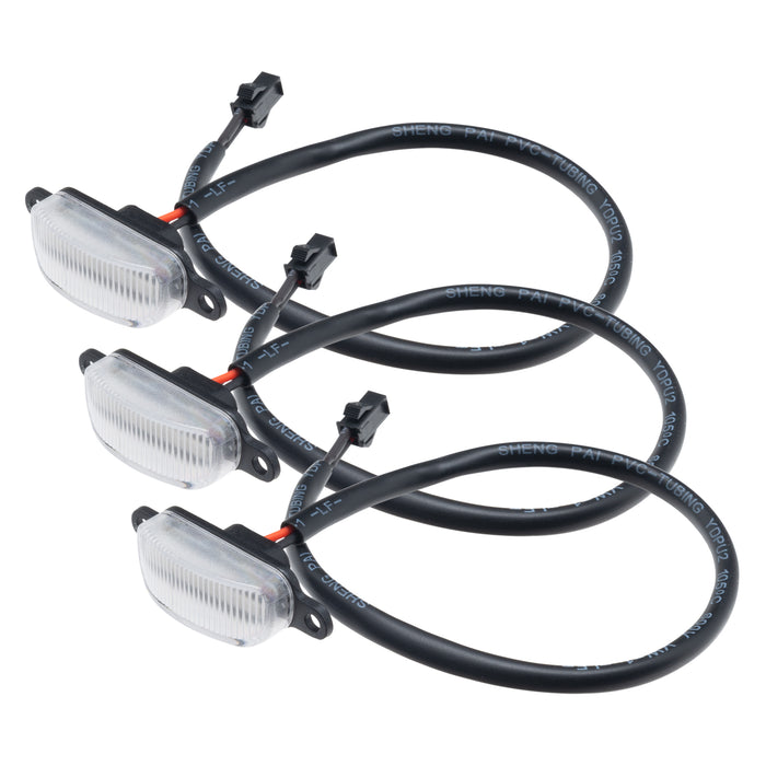 Oracle Lighting 5889-005-C Universal Pre-Runner Style LED Grill Light Kit (New Style) - Clear Lens - Truck Part Superstore