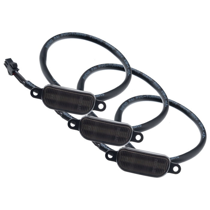 Oracle Lighting 5889-005-T Universal Pre-Runner Style LED Grill Light Kit (New Style) - Tinted Lens - Truck Part Superstore