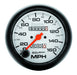 AutoMeter 5893 GAUGE; SPEEDOMETER; 3 3/8in.; 160MPH; MECHANICAL; PHANTOM - Truck Part Superstore