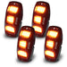 Oracle Lighting 5895-339 ORACLE Lighting ColorSHIFT RGB+W Underbody Wheel Well Rock Light Kit (4 PCS) - Truck Part Superstore
