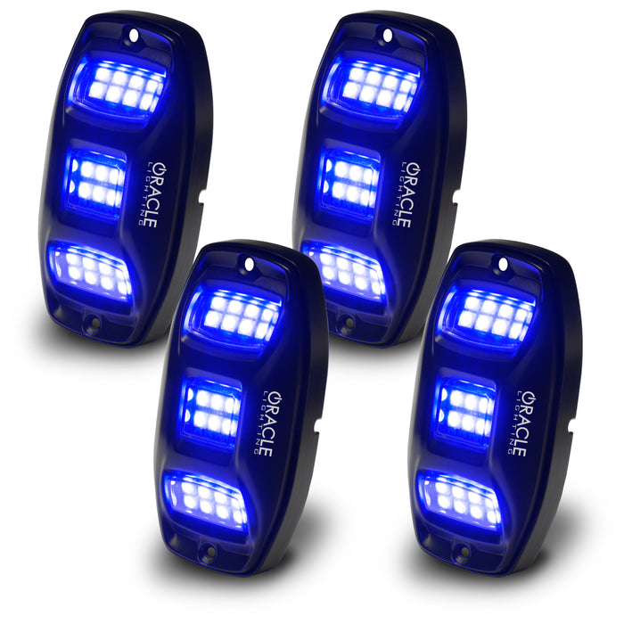 Oracle Lighting 5895-339 ORACLE Lighting ColorSHIFT RGB+W Underbody Wheel Well Rock Light Kit (4 PCS) - Truck Part Superstore