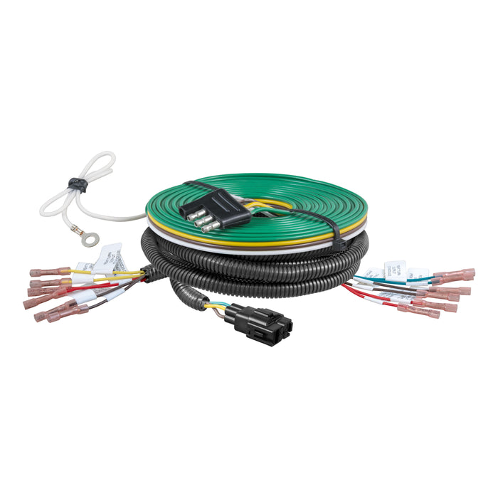 CURT 58979 CURT 58979 Universal Towed-Vehicle RV Wiring Harness for Dinghy Towing - Truck Part Superstore