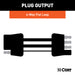 CURT 58983 Custom Towed-Vehicle RV Wiring Harness; Select Lincoln Aviator - Truck Part Superstore