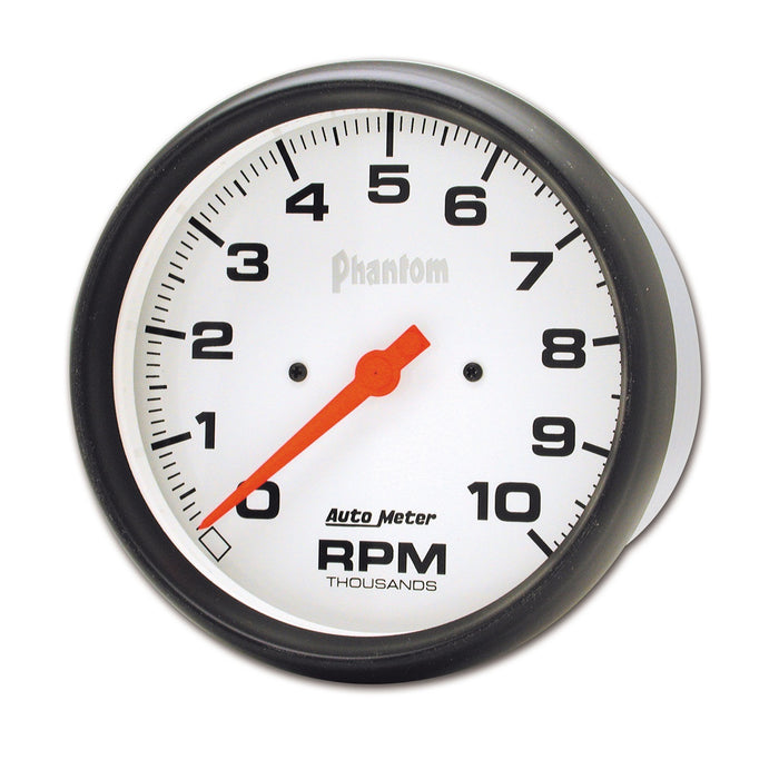 AutoMeter 5898 GAUGE; TACHOMETER; 5in.; 10K RPM; IN-DASH; PHANTOM - Truck Part Superstore